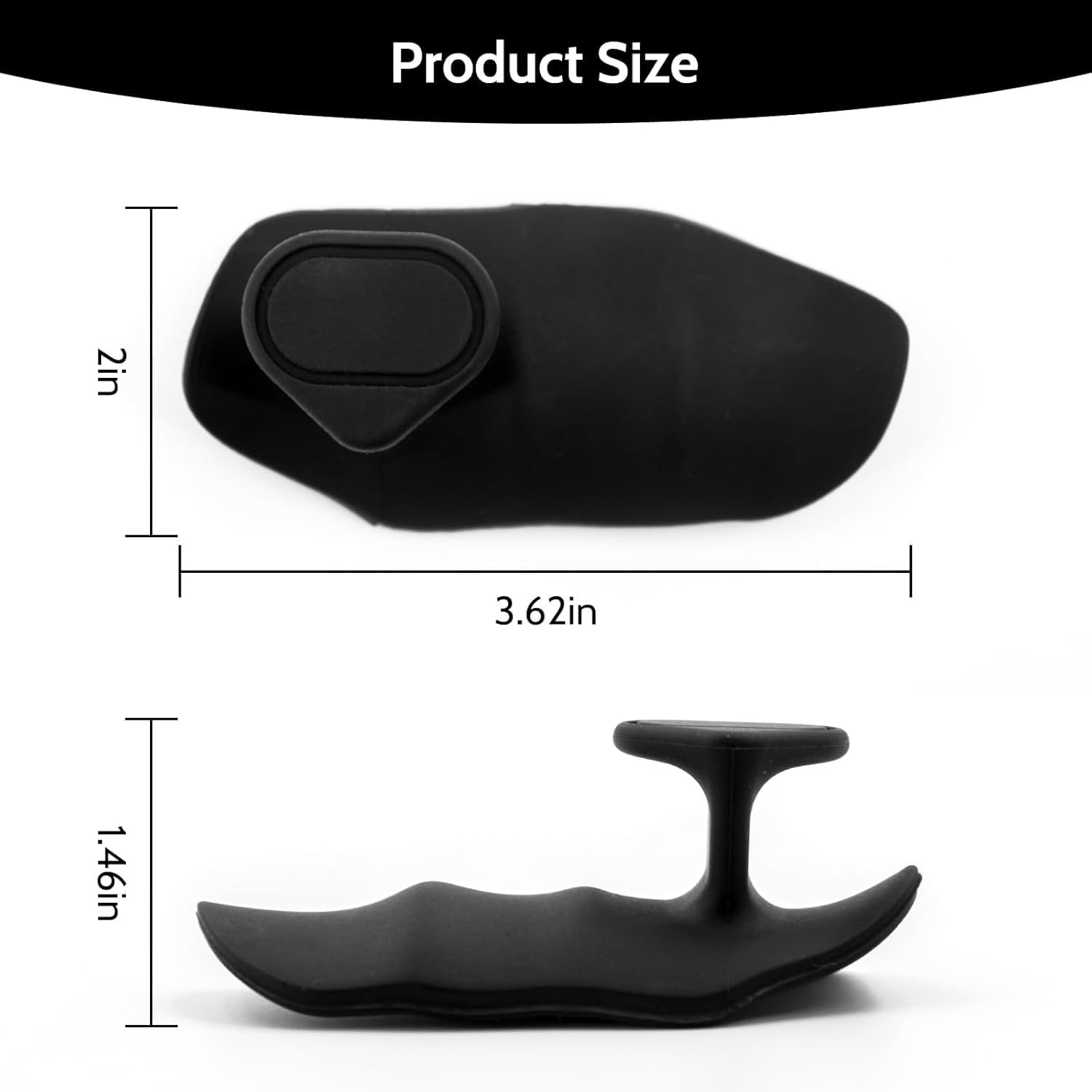 Workout Grips,Hmnxg Ergonomic Rubber Hand Protector Gloves for Weight Lifting, Pull-Ups, Gym Training and Exercise for Men Women - White image number 4