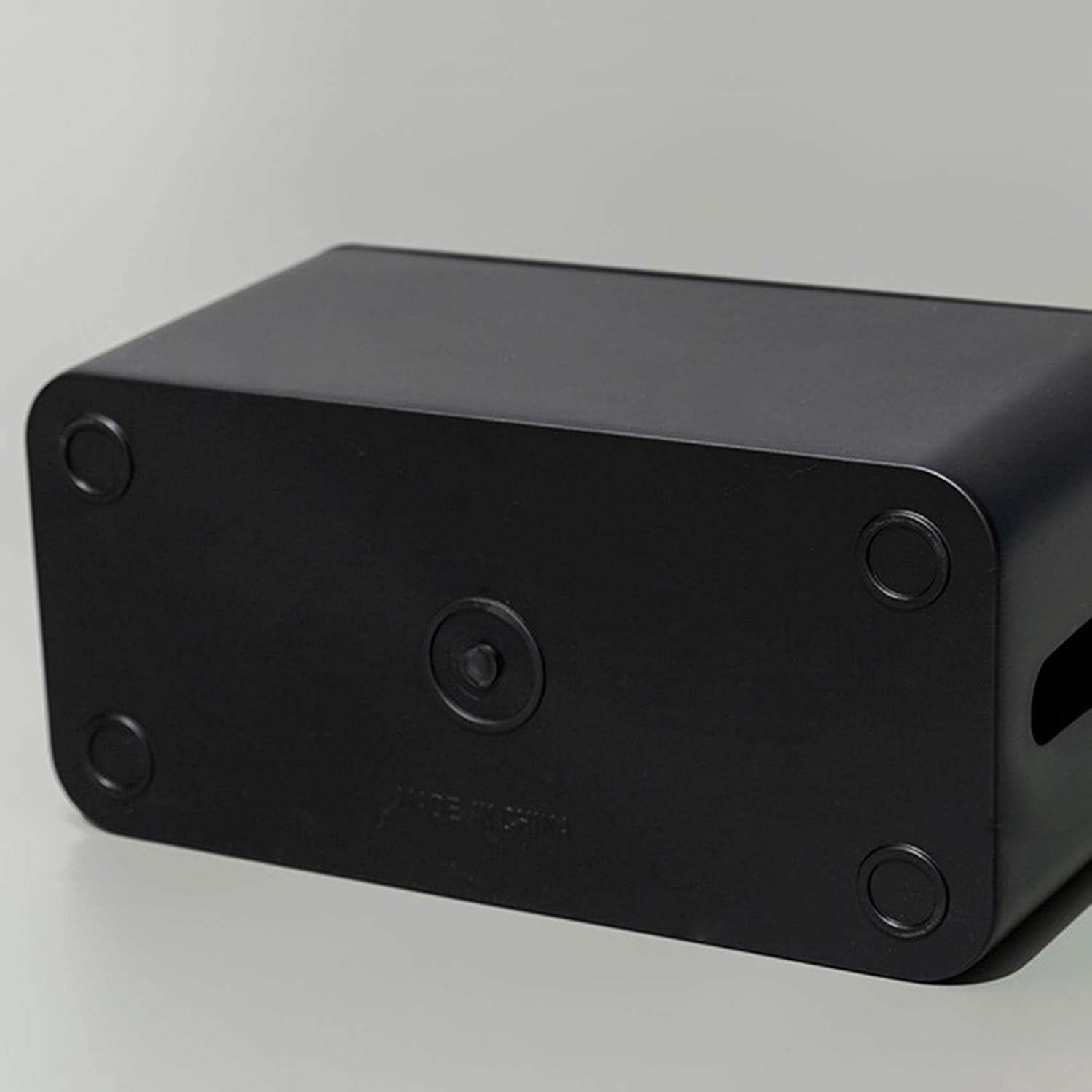 RESFNSE Cable Management Box Cord Organizer Power Strip Surge Protector Cover TV Cord Box for Home Office - Black - 23.5X12X11.5Cm image number 3