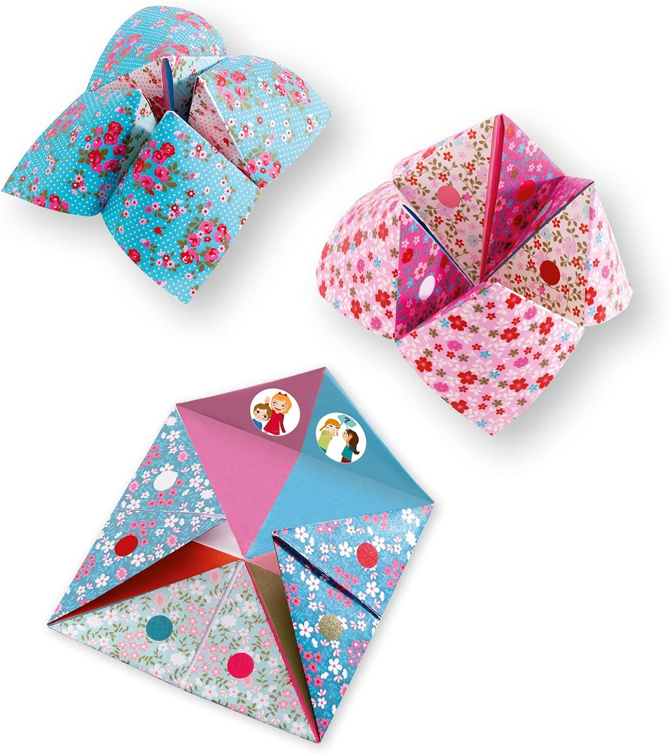 Djeco DJ08773 Fortune Tellers Origami Paper Set image number 3
