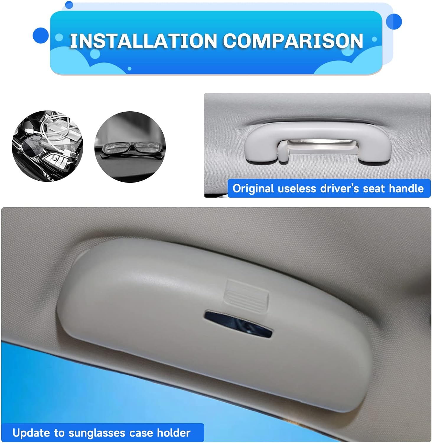 SXCY 2022 Ioniq 5 Accessories Sunglasses Holder Box image number 6