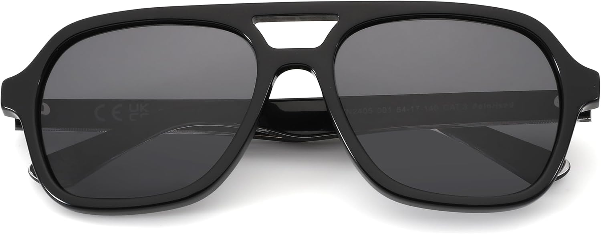 ZENOTTIC Aviator Sunglasses for Men Polarized: Aviator Sunglasses Womens - Retro Hexagonal Mans Pilot Sunglass - C02 Demi / Gradient Brown image number 7