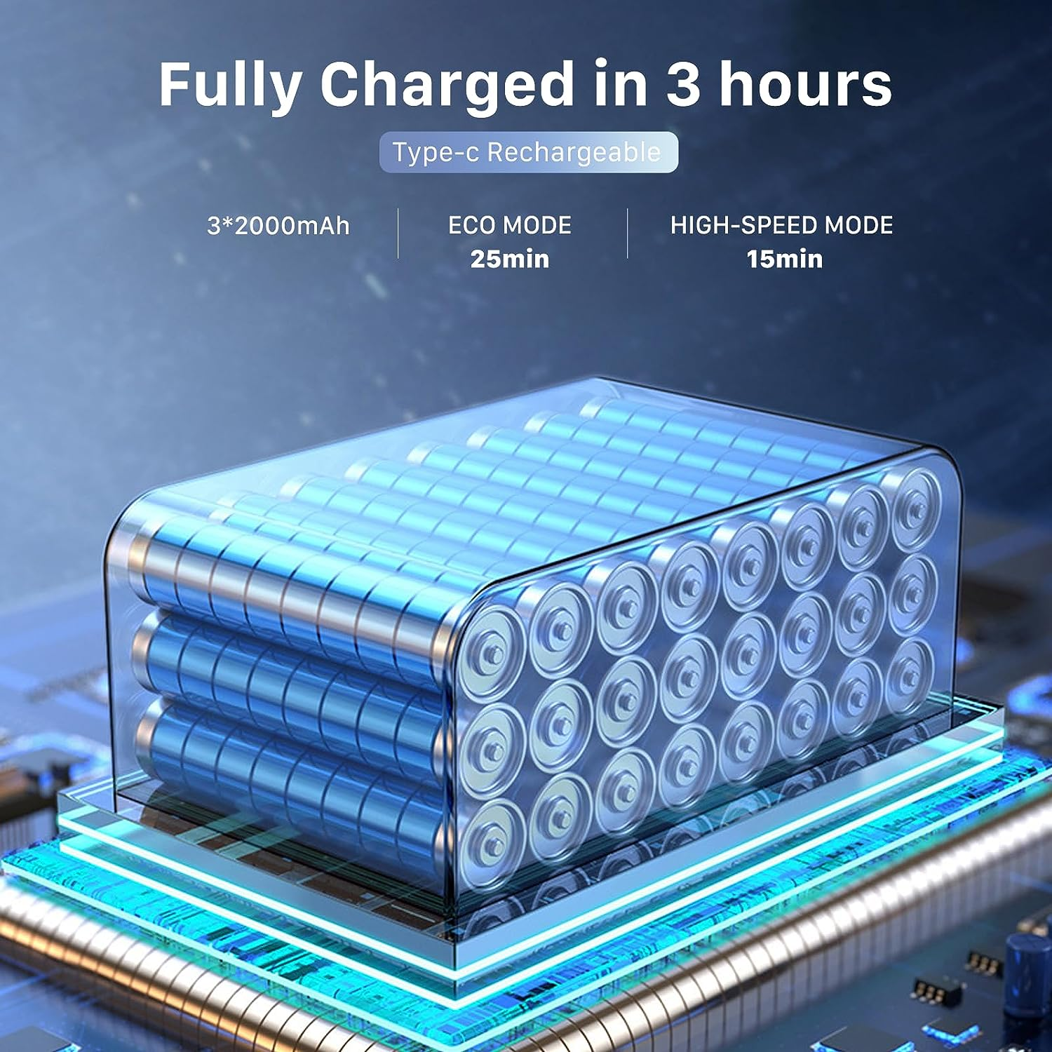 Ixtra 15000Pa Handheld Vacuum Cleaner, Powerful Cordless Car Vacuum Rechargeable with Blower, 2-Speed Portable Wireless Mini Hand Held Vacuum Cleaner with Led Digital Power Display for Car/Home/Pet image number 4