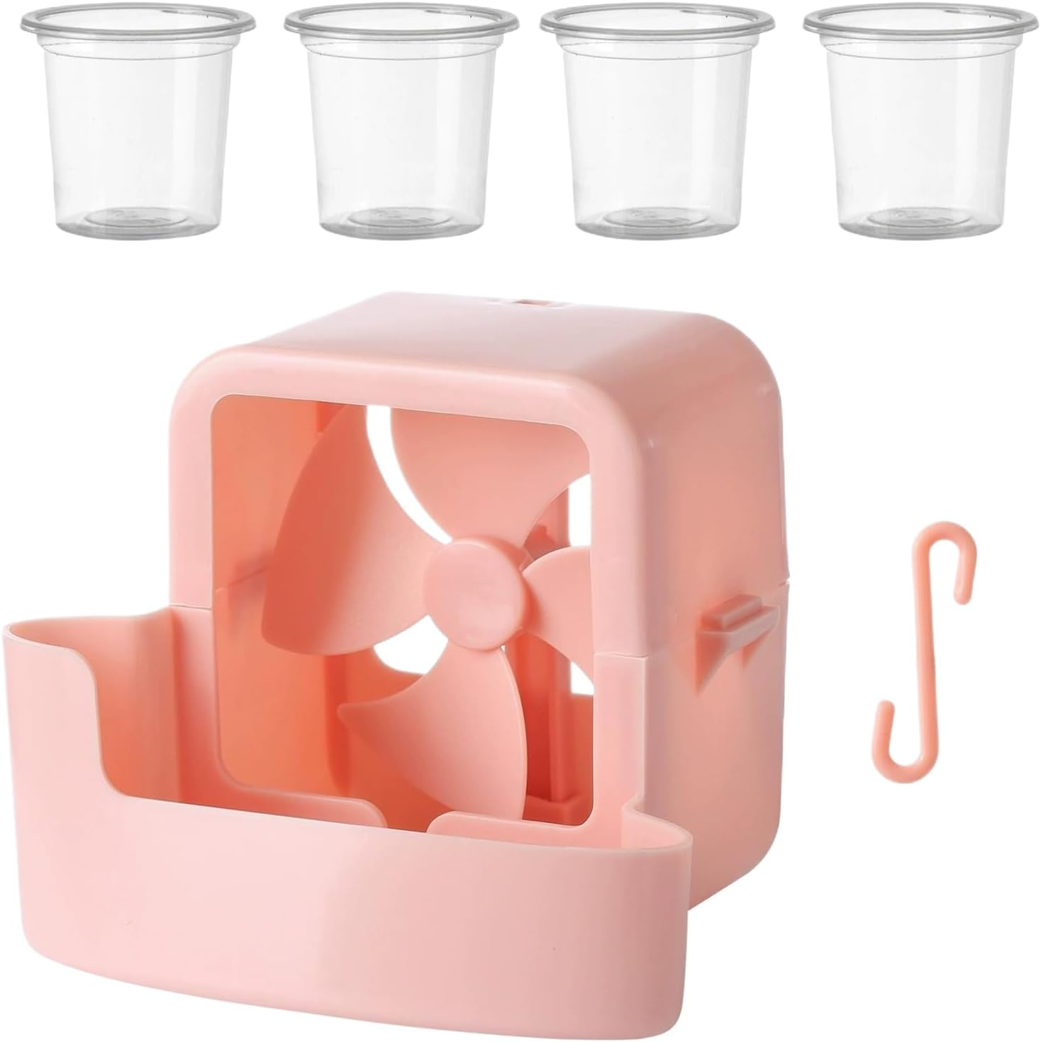 Fan Mist Cooling Adapter,Fan Cool Breeze Clip - Portable Hangable Ice Box Attachment Accessories Cooler for Festival Terrace Alley Balcony image number 5