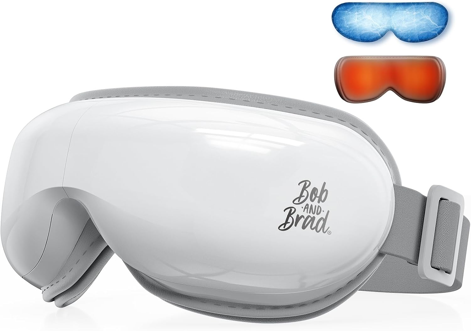 Eye Massager with Heat and Cooling for Migraines, Bob and Brad Eyeoasis 3 Electric Sleep Mask with Music to Ease Puffy Dry Eyes, Dark Circles, Eye Strain, Mothers Day Gifts