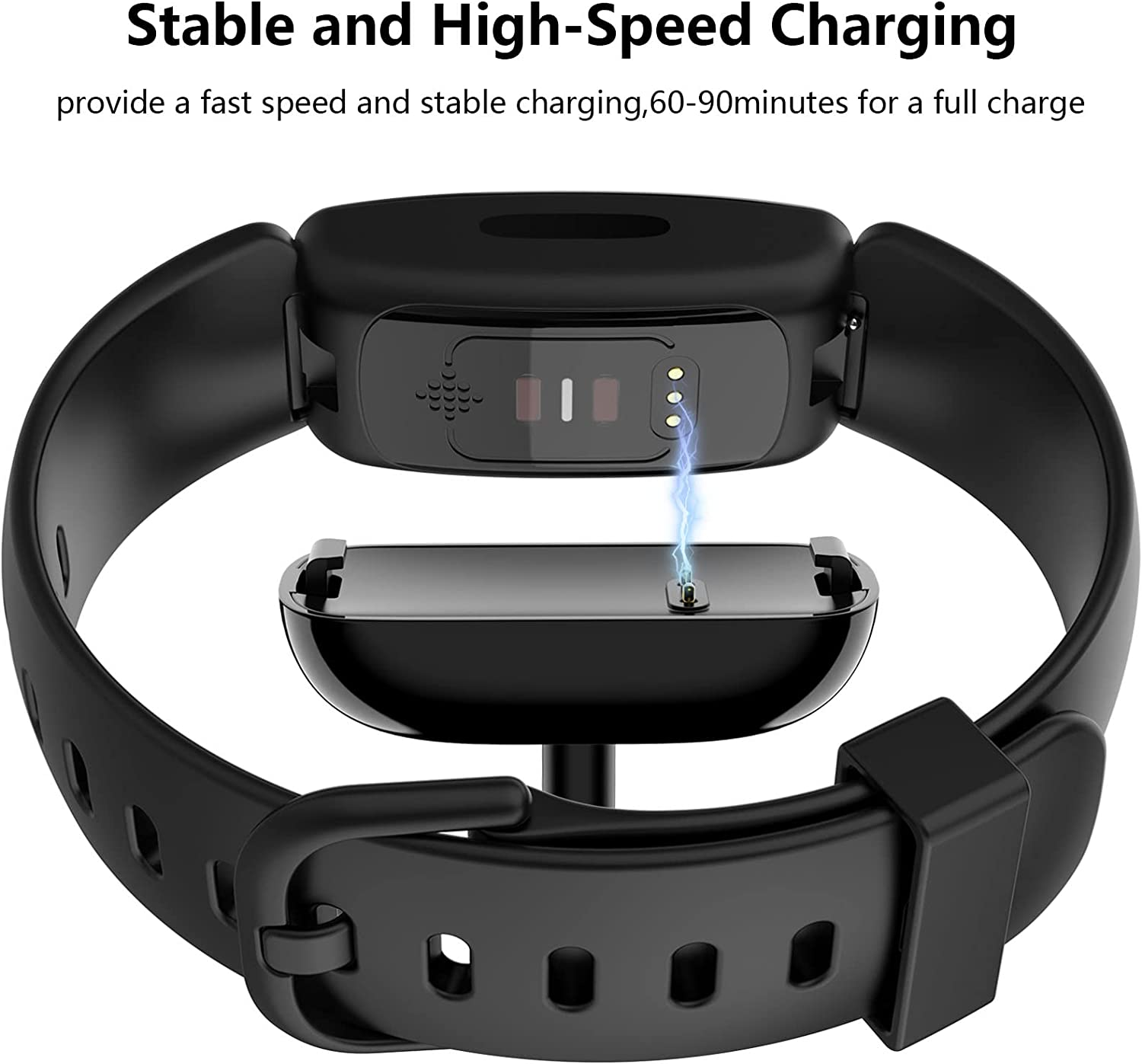 Meliya Charger for Fitbit Inspire 2 / Ace 3, Replacement USB Charging Cable Compatible with Fitbit Inspire 2 / Ace 3 Fitness Tracker image number 6