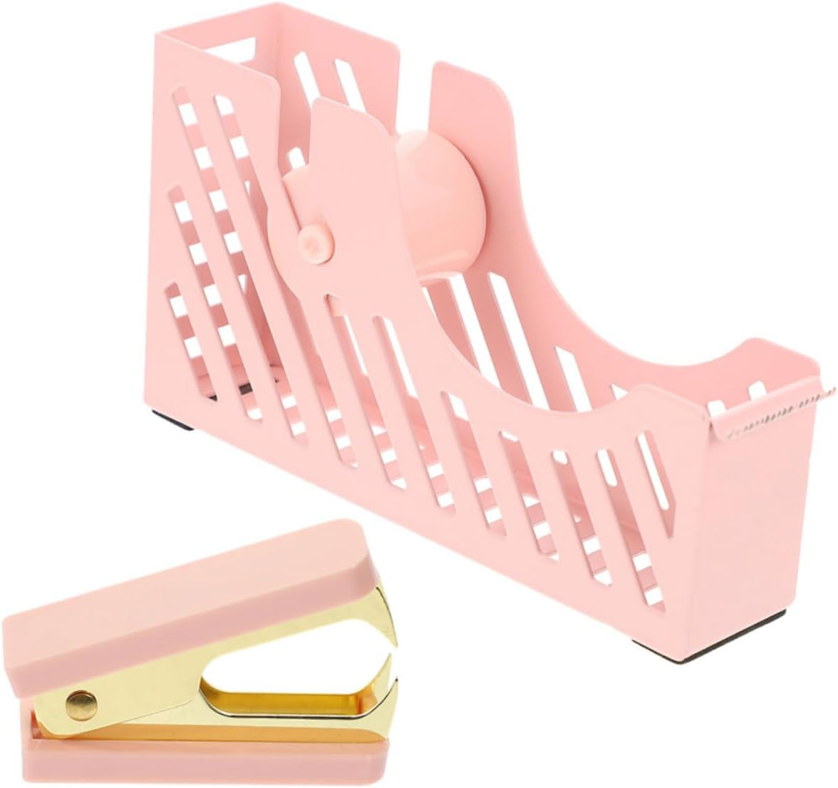 Ciieeo Sticky Tape Dispenser Automatic Staple Remover Tape Holder Stationery Set for Office Home Desk image number 6