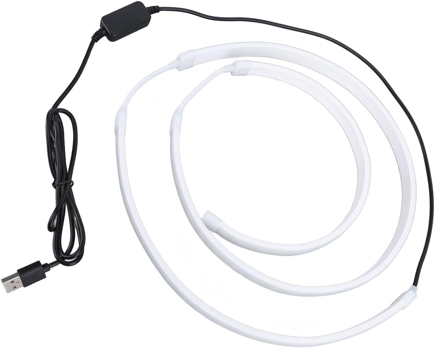 USB LED Strip Light, RGB Computer Light Bar behind Monitor, Music Sync, for 24 Inch PC Computer Monitor, Gaming Room Decor image number 2