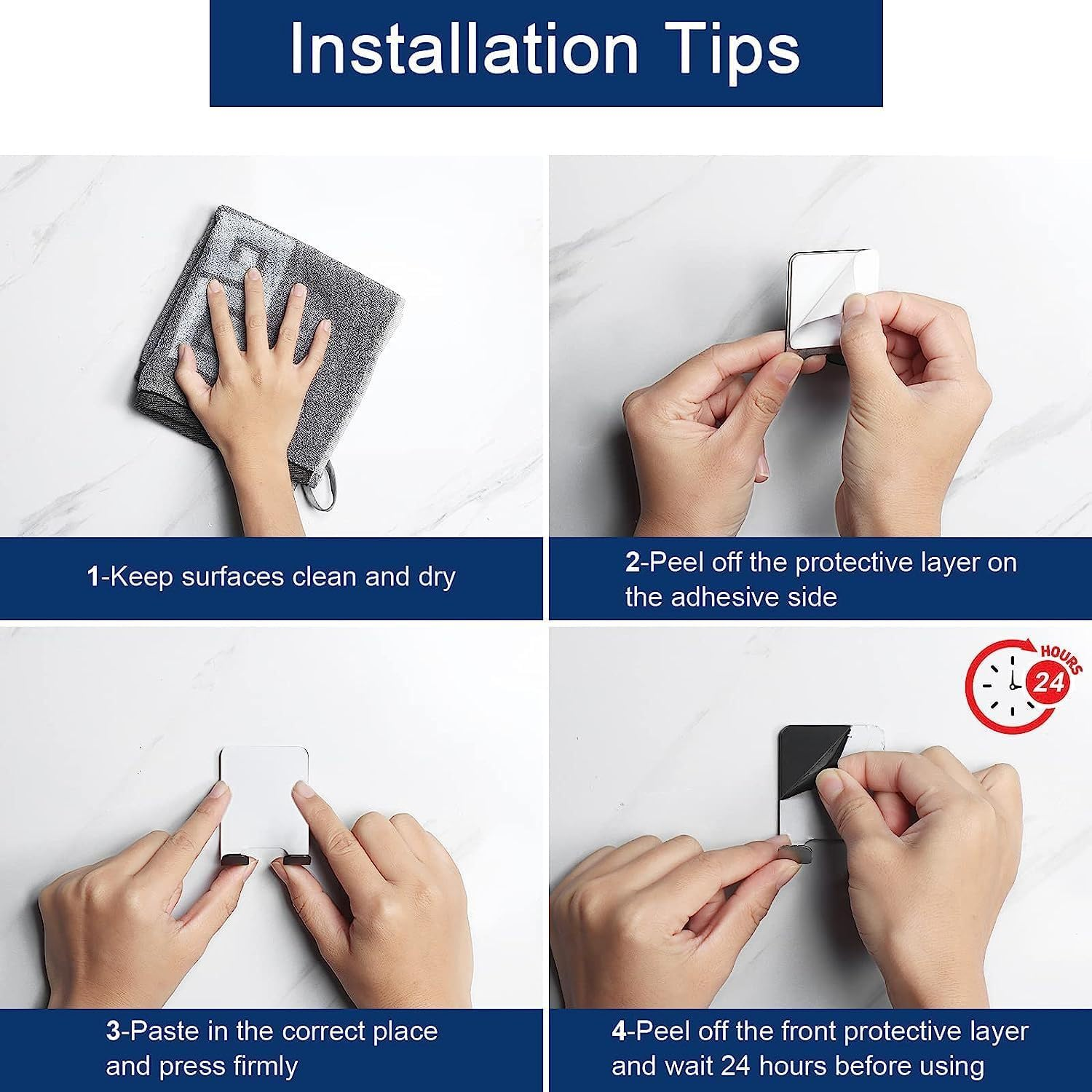 IMEEA Shower Squeegee 8-Inch/21Cm Silicone Window Squeegee Scraper Black Shower Wiper with Hanger for Bathroom Door Screen Mirror Glass image number 5