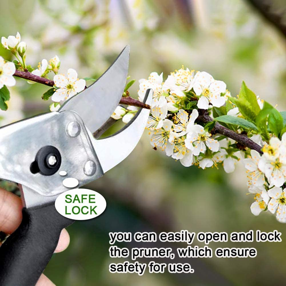 Mibote 83 Pcs Garden Tools Set Succulent Tools Set, Heavy Duty Aluminum Manual Garden Kit Outdoor Gardening Gifts Tools for Men Women (Green) image number 4