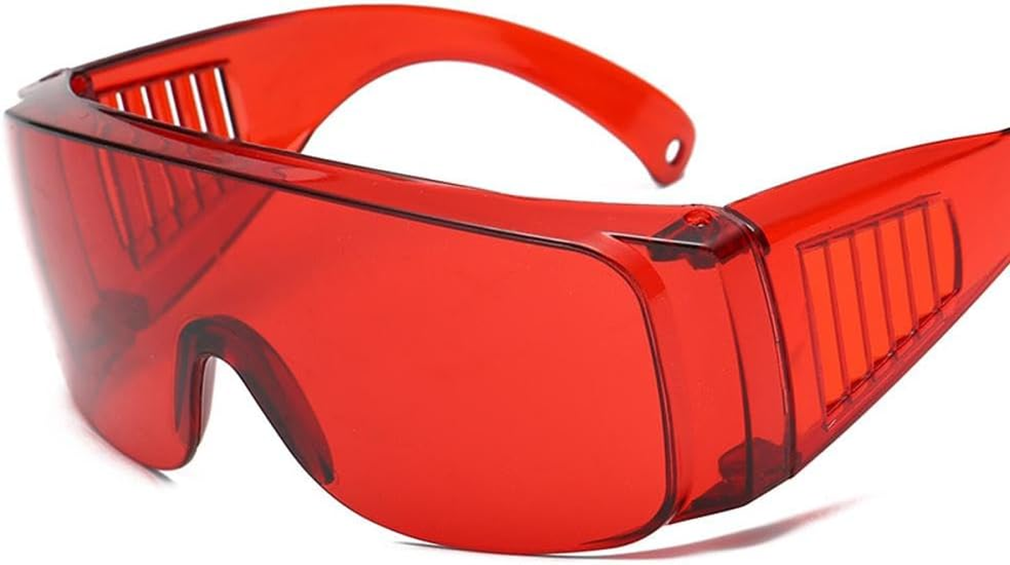 Tophomer Safety Glasses Clear/Tinted over Spectacles Goggles Protective Eyewear Frame with Anti-Scratch Lens, DIY Work Eye Protection