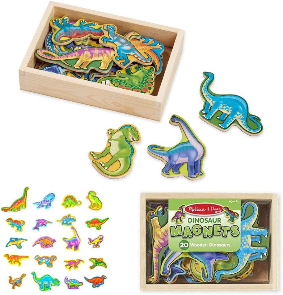 Melissa and Doug - Dinosaur Magnets - 20 Pieces