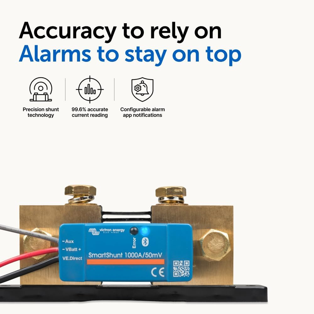 Victron Energy Smartshunt IP65 1000 Amp Battery Monitor (Bluetooth) image number 2