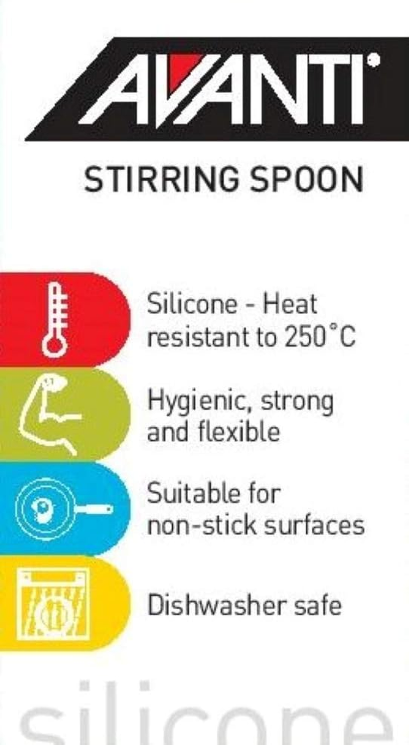Avanti Silicone Stirring Spoon, 28 Cm image number 1
