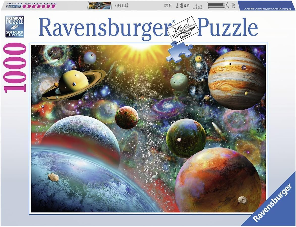 Ravensburger - Planets 1000 Piece Space Puzzle for Adults