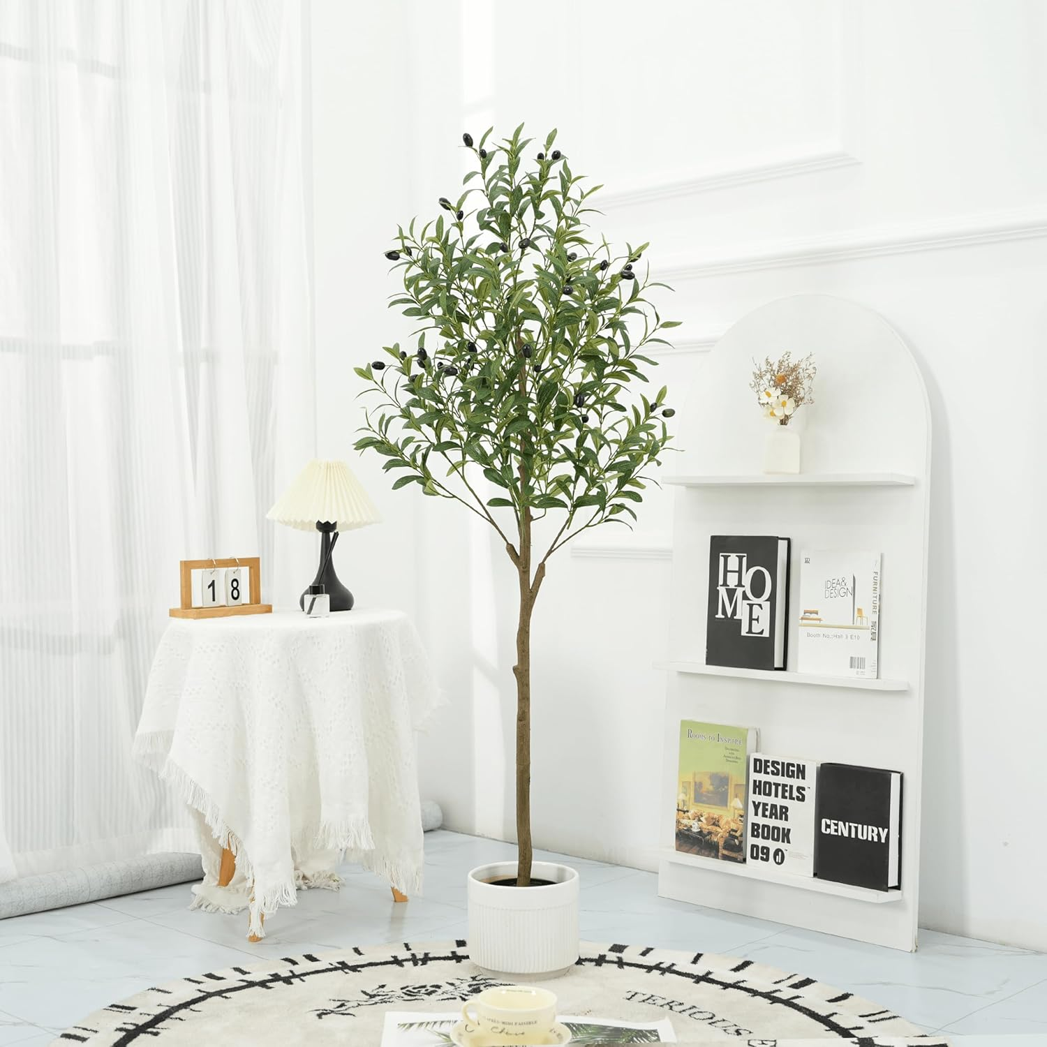 Artificial Olive Tree &ndash; Realistic Faux Potted Plant for Home & Office D&eacute;cor - 150Cm image number 5