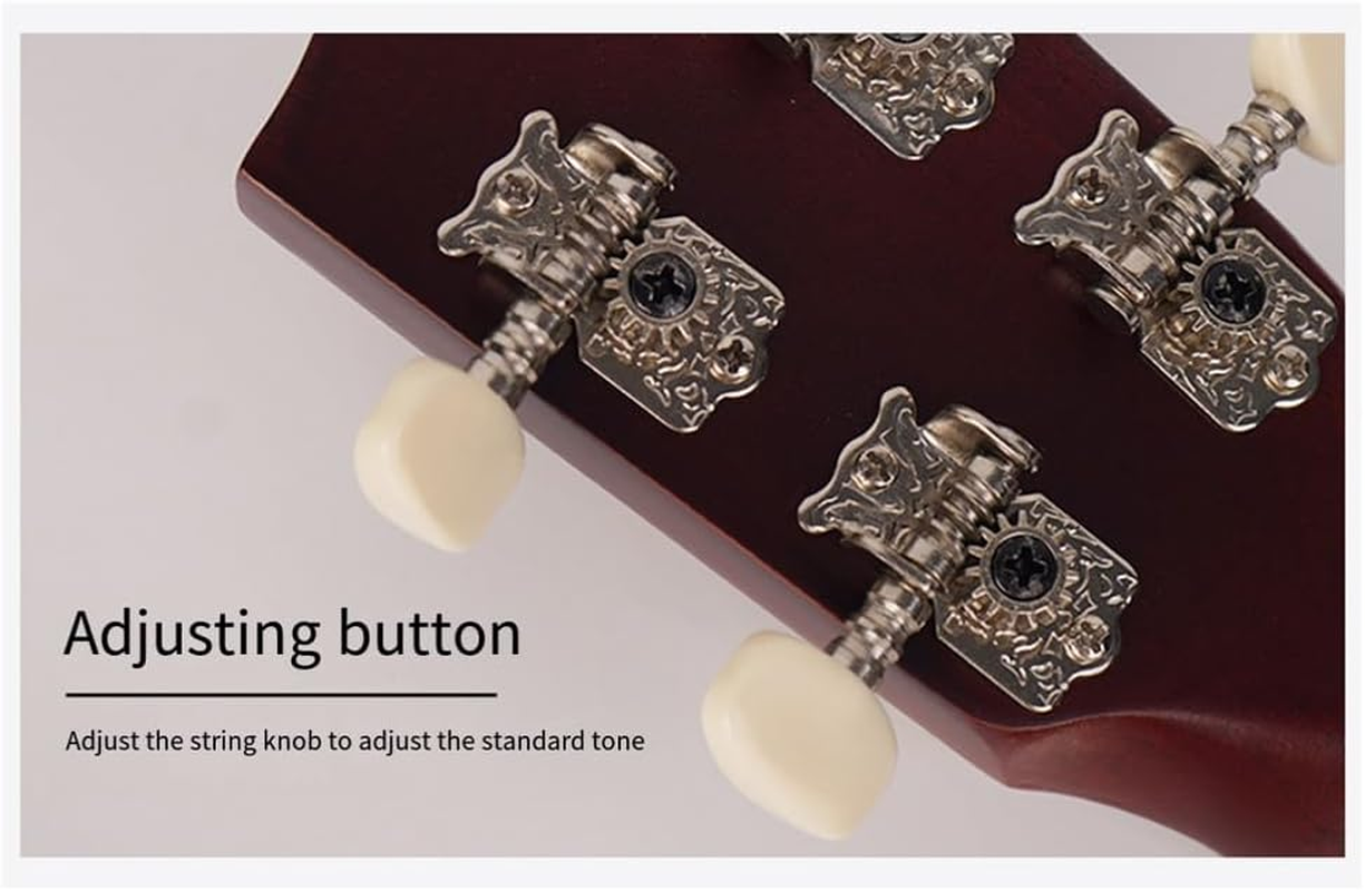 Justivana E Musical Ukulele for Adults, Children and Beginners Entry-Level Four-String Small Guitar Children'S Instrument image number 4