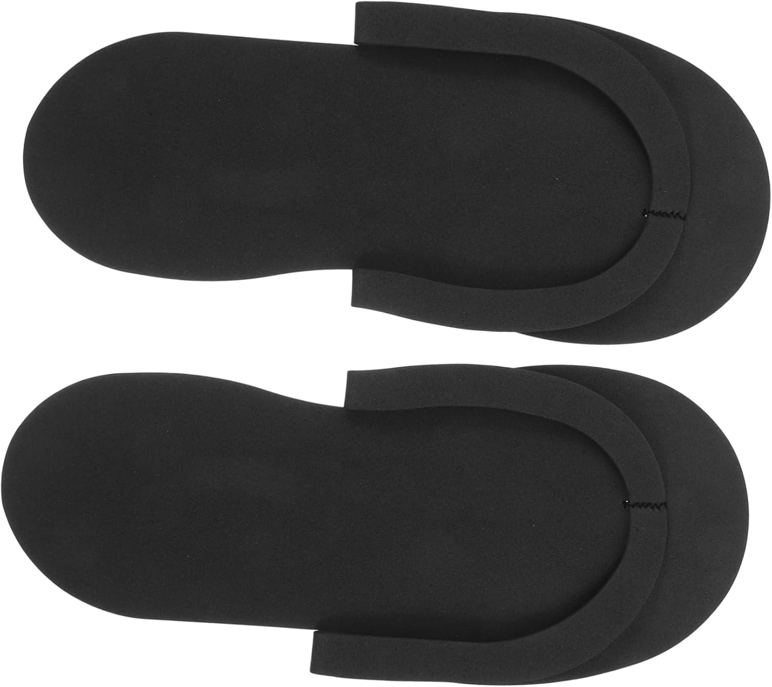 Disposable EVA Shower Slippers for Women Quick Dry Foldable Non Slip Bathroom Slides for Home Travel Spa Nail Salon Use