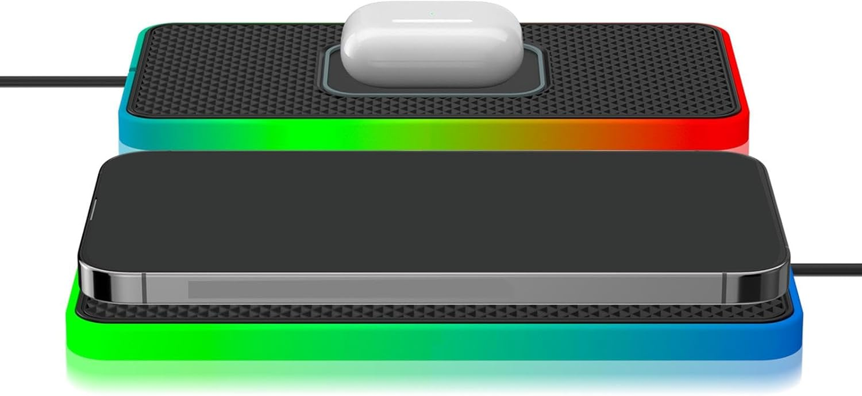 Charging Pad for Car - Non-Slip Car Charger Wireless,Car Charger, Supports Wireless Charging Smartphones Charger for Most Car image number 1