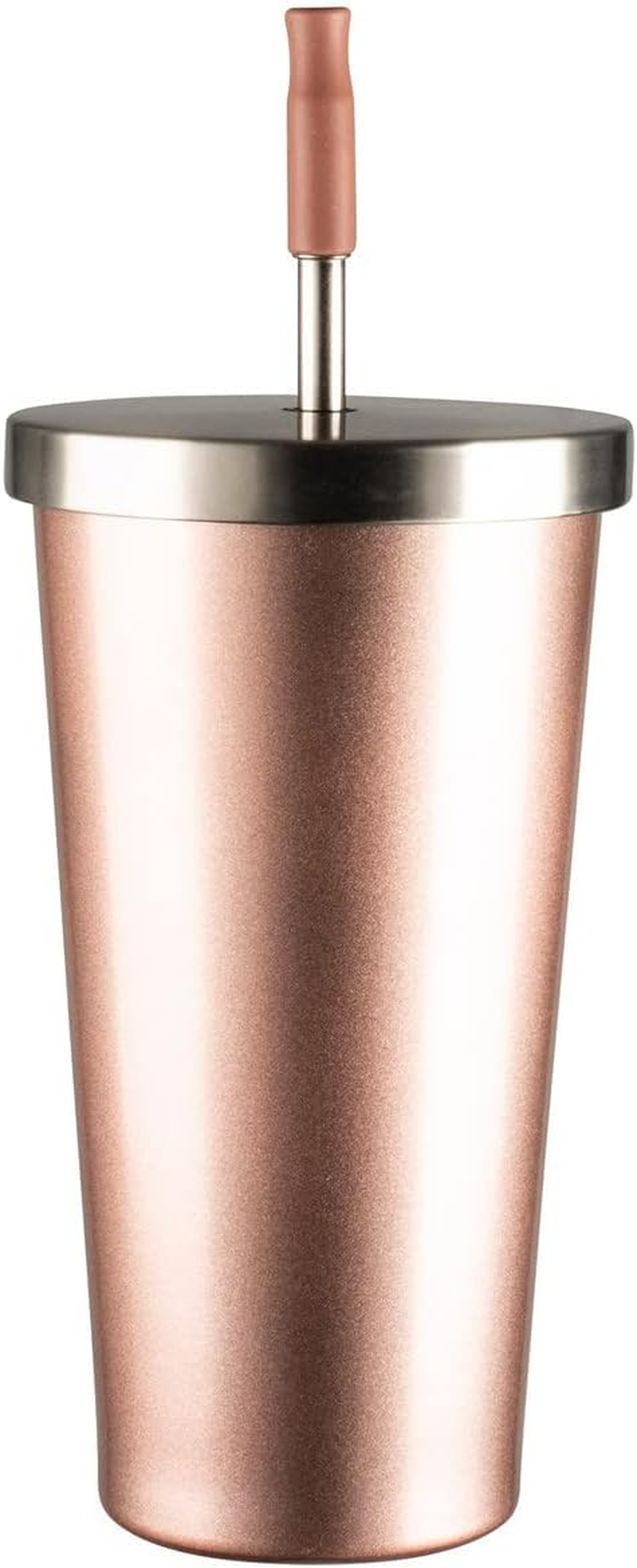 Avanti Insulated Smoothie Tumbler 500 Ml Capacity, Rose Gold - Gunmetal image number 2