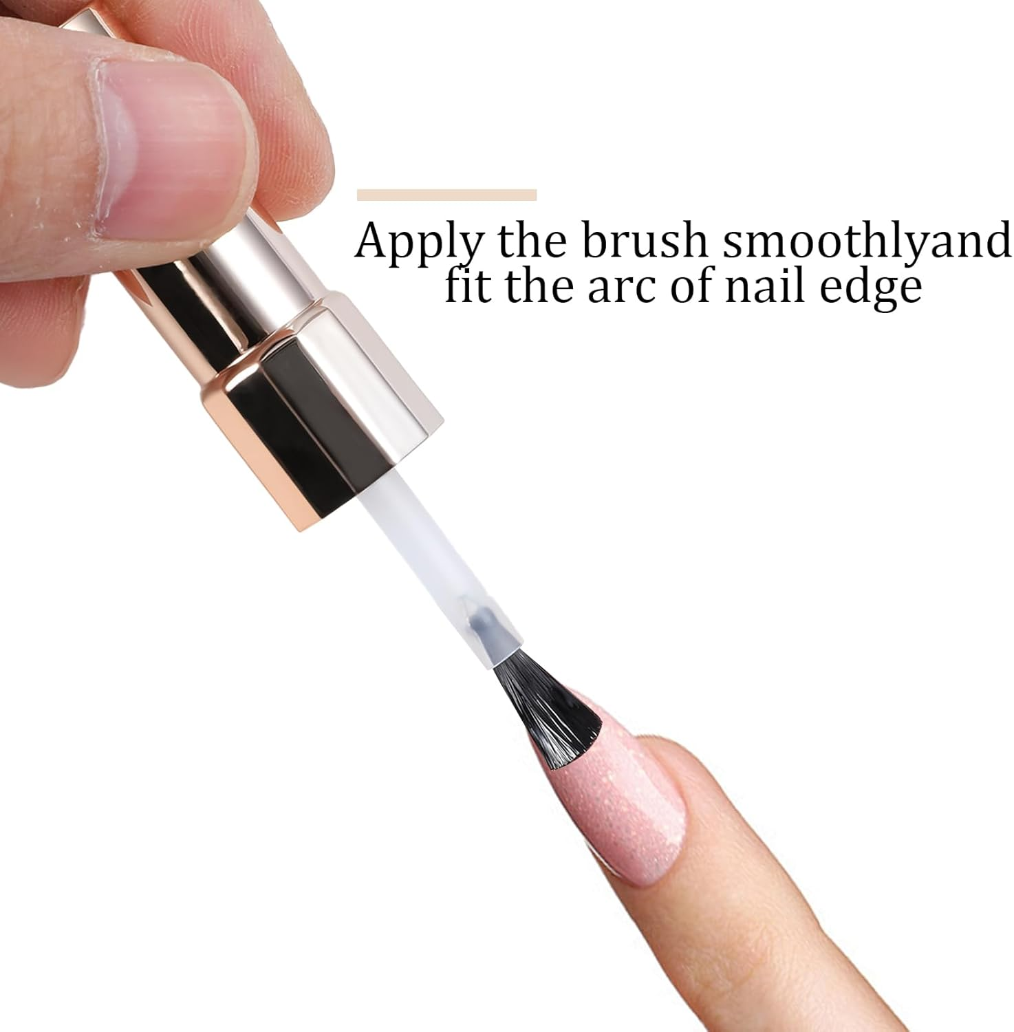 Ouligay 66 Pcs Replacement Nail Polish Brush Kit,Disposable Gel Brush with Handle,Dip Powder Liquid Replacement Nail Art Brush with Box for Women image number 4