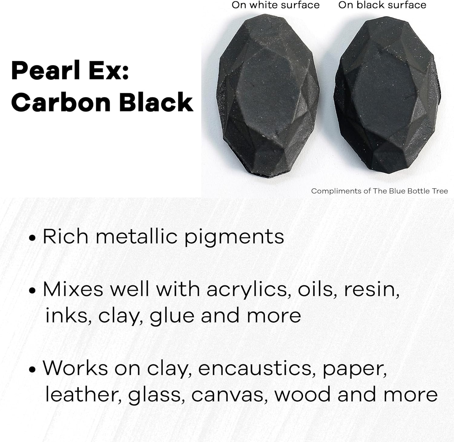 Pearl Ex Pigment .75 Oz Carbon Black image number 2