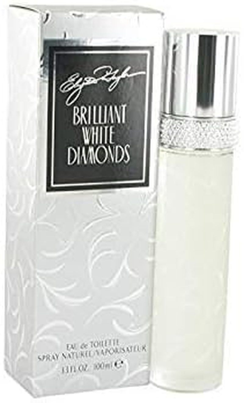 White Diamonds Brilliant by Elizabeth Taylor Eau De Toilette Spray 3.3 Oz for Women - 100% Authentic