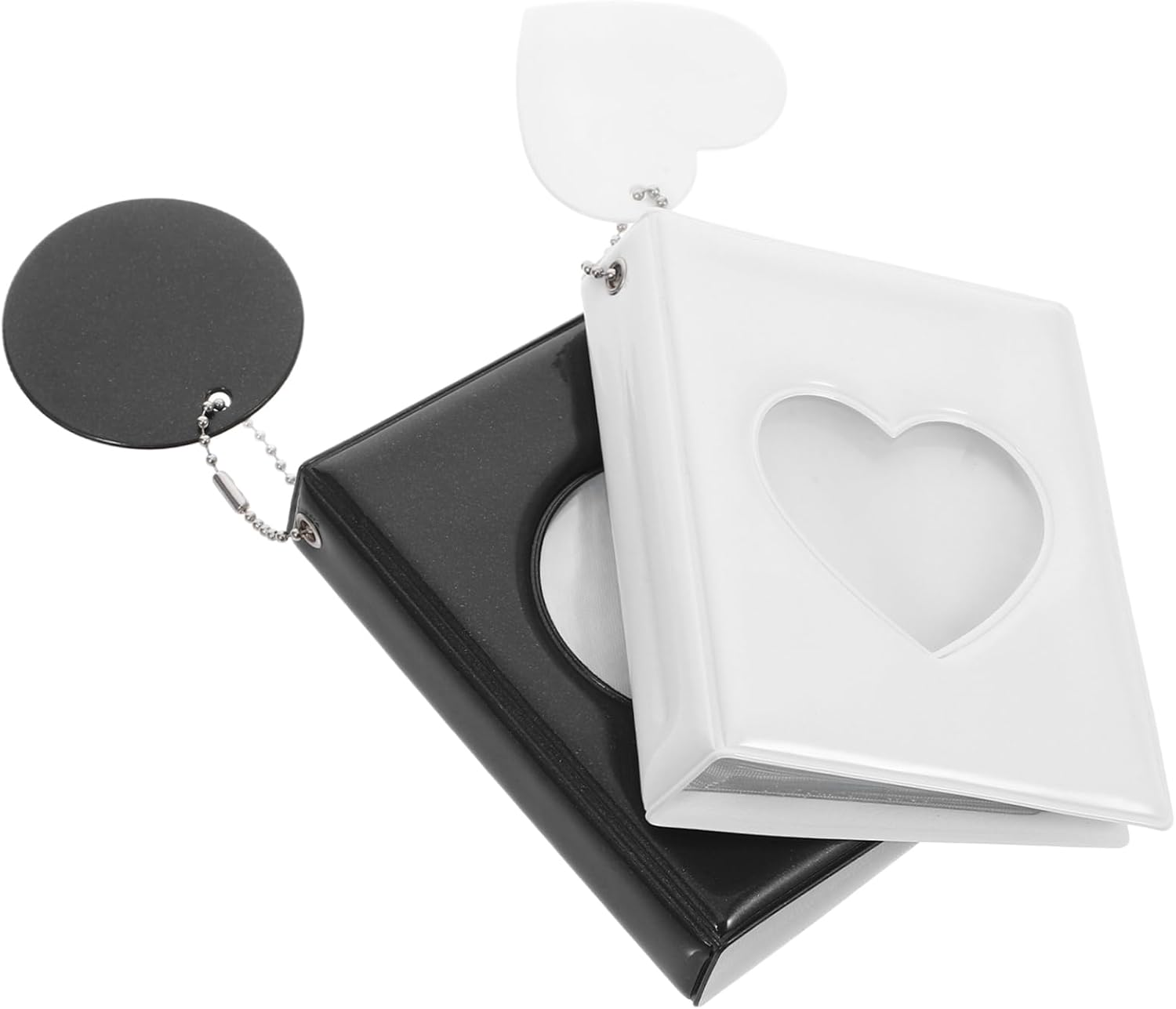 Garneck 2Pcs Photocard Display Mini Card Binder Stylish and Elegant Photo Card Holder Book for Collectors