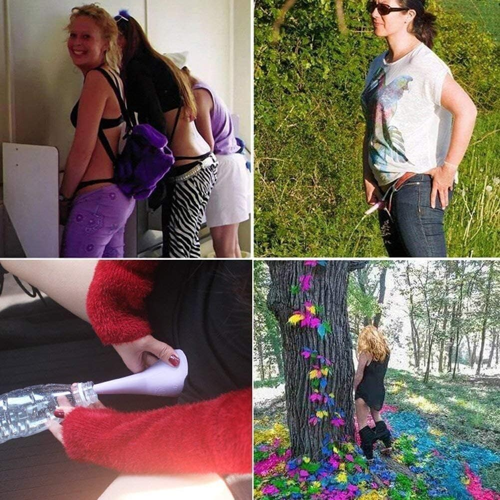 AIMALL 3X Urinal for Women，Portable Camping Female Her She Urinal Funnel Ladies Woman Urine for Camping Travel Hiking Gear image number 5