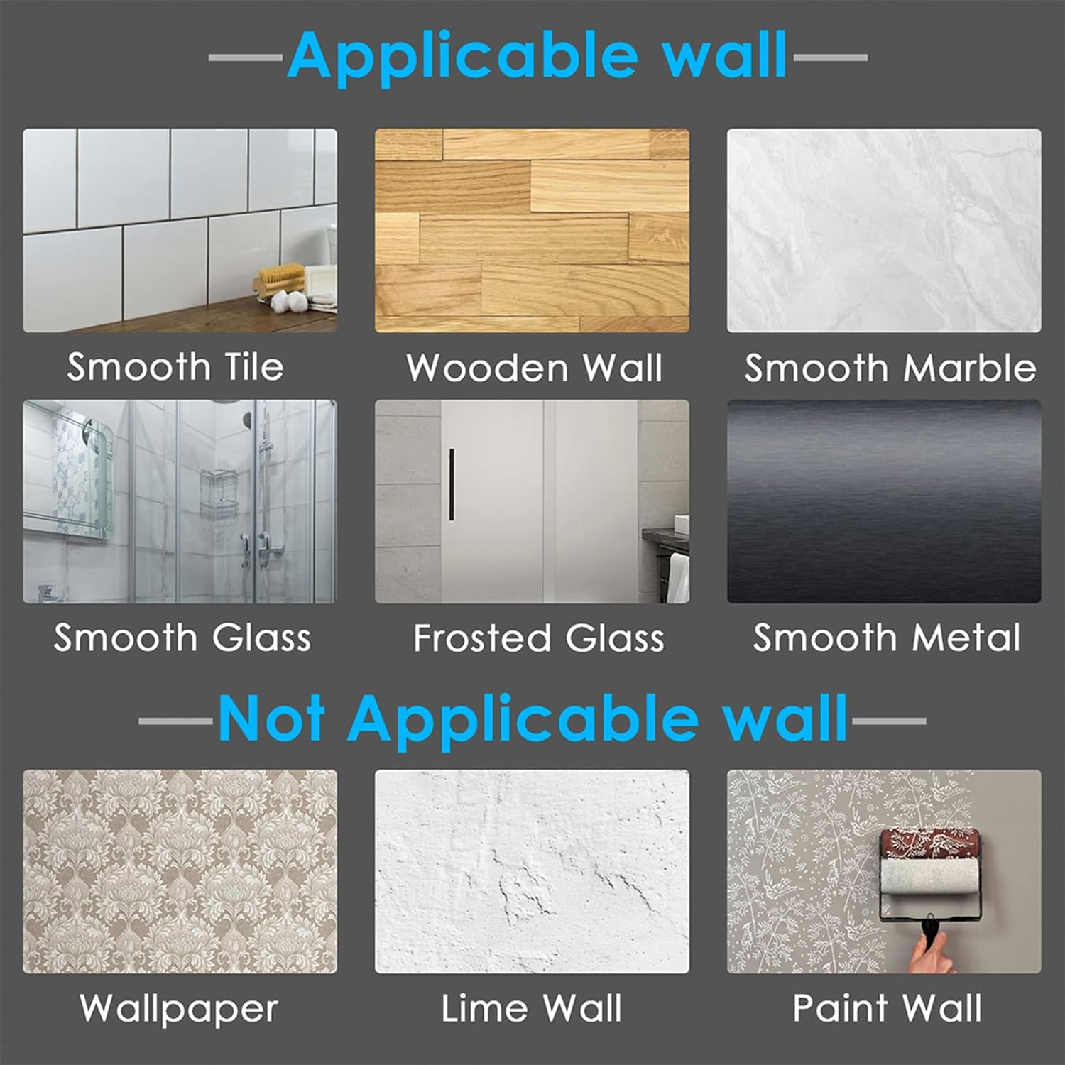 Linkidea Wall Mounted Toothbrush Holder, Electric Toothbrush Holder Aluminum Self Adhesive Electric Toothbrush and Toothpaste Dispenser for Bathroom Shower Washroom (White) image number 3