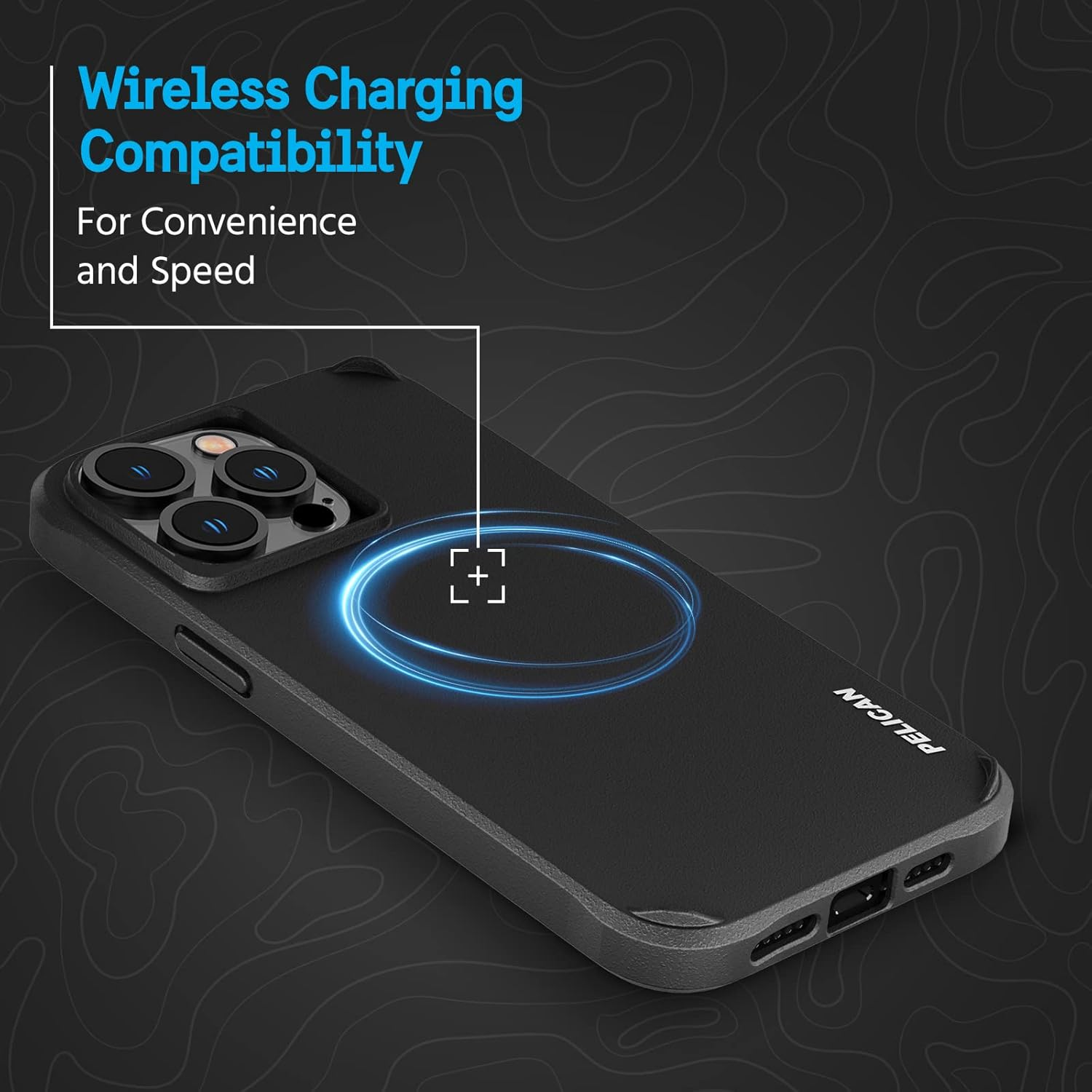 Pelican Ranger Micropel Phone Case for Iphone14 Promax, Black image number 2