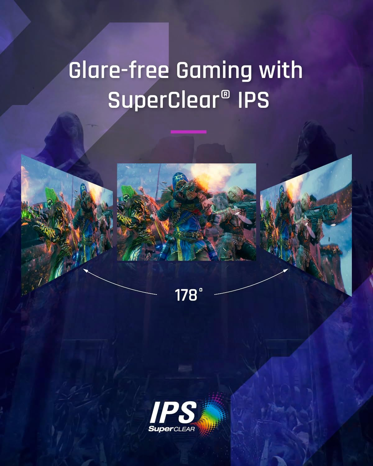 Viewsonic VX2779-HD-PRO 27 Inch Full HD 1080P Fast IPS Gaming Monitor with 180Hz, 1Ms MPRT, AMD Freesync, HDR10, 3 Sided Frameless, Tilt Adjustment, VESA, Dula HDMI & DP, Eye Care image number 2