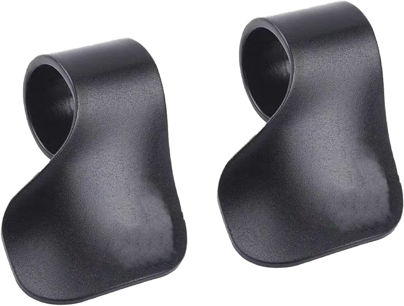 2 PCS Black Throttle Mounted Motorcycle Cruise Assist Handles Universal Handlebar Oil Control Rocker Brackets for Most Motorcycles & Scooters. image number 3