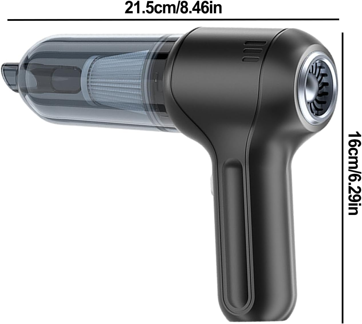 Portable Vacuum Car - Automotive Cleaning, Auto Care | Powerful Cleaning Tool for Pool Toys, Aeratelline Cushions for Car and Accumulated Flush with Vacuum Cleaner Equipment image number 4