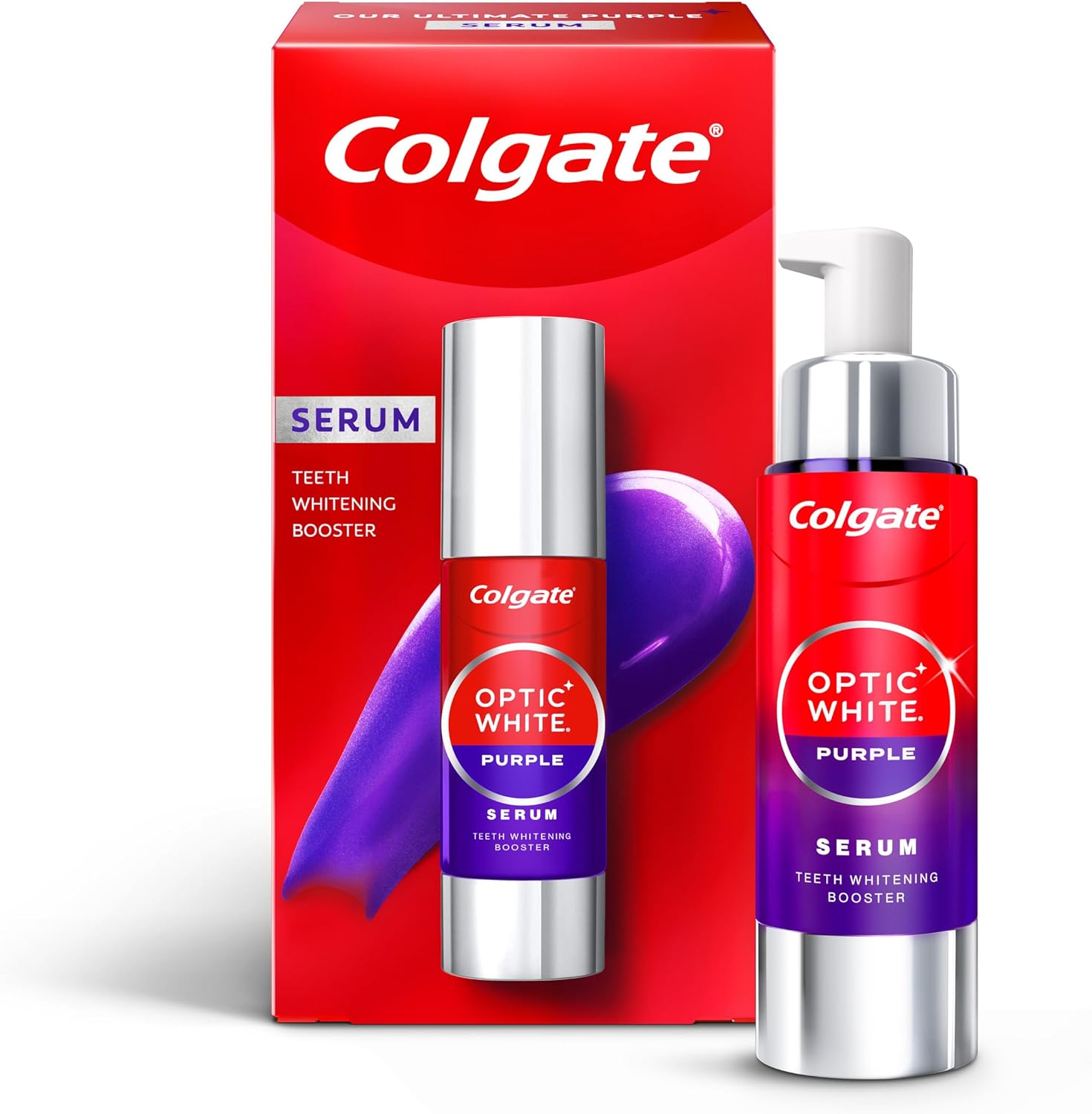 Colgate Optic White Purple Serum, 40Ml, Teeth Whitening image number 5