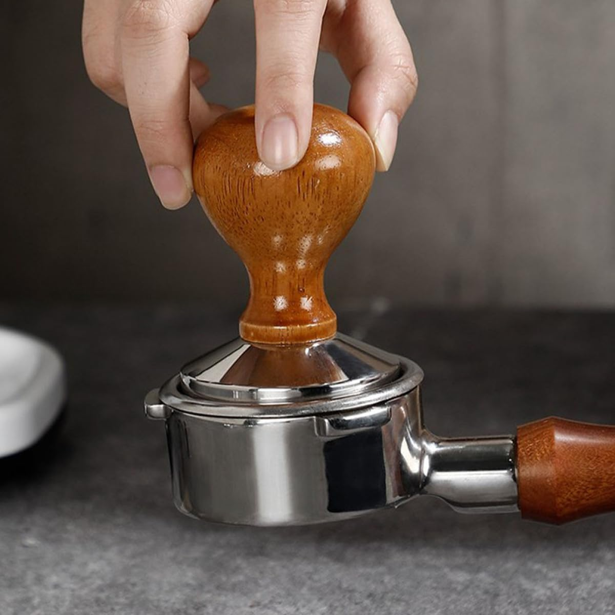 SEWACC 2Pcs 58Mm Stainless Steel Espresso Puck Screen Coffee Filter Mesh for Portafilter Compatible with Espresso Machines, Coffee Making Filter Plate for Professional Use image number 4