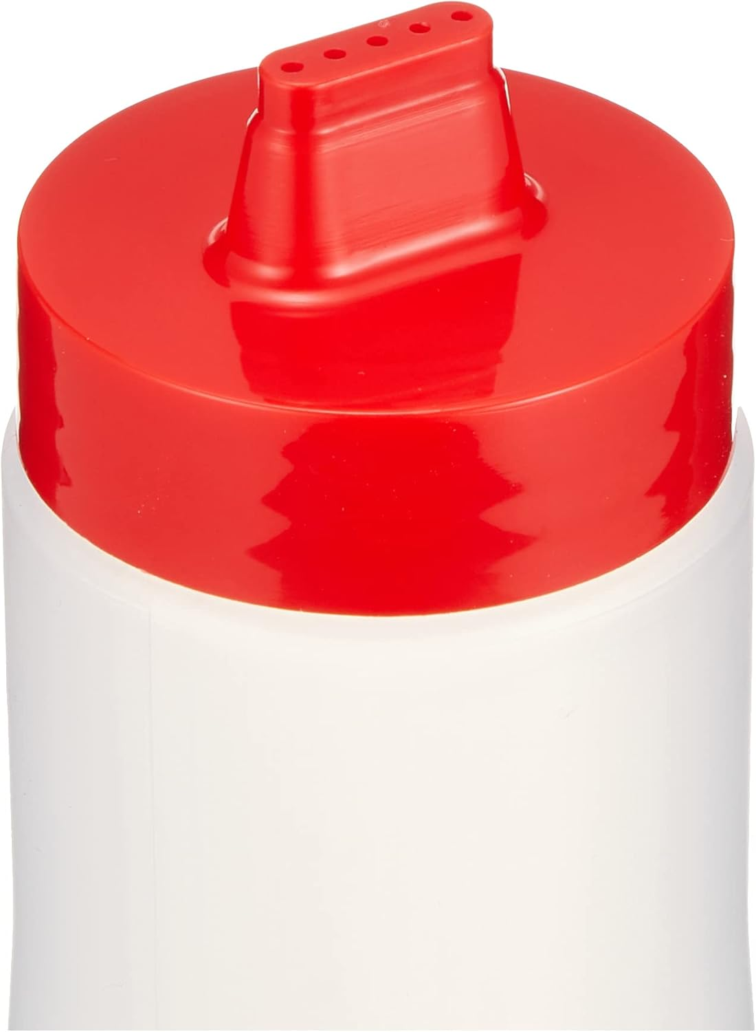 Endoshoji BDI403 Magic Five Condiment Container, Red, 10.1 Fl Oz (300 Cc), Commercial Use, Dispenser image number 3