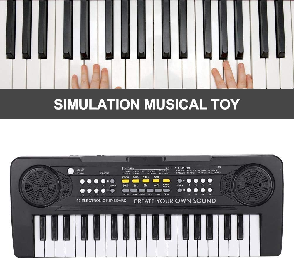 Musical Instrument 37-Key Portable Electronic Keyboard, Electric Piano, USB for Kids Children(Bf-420) image number 3