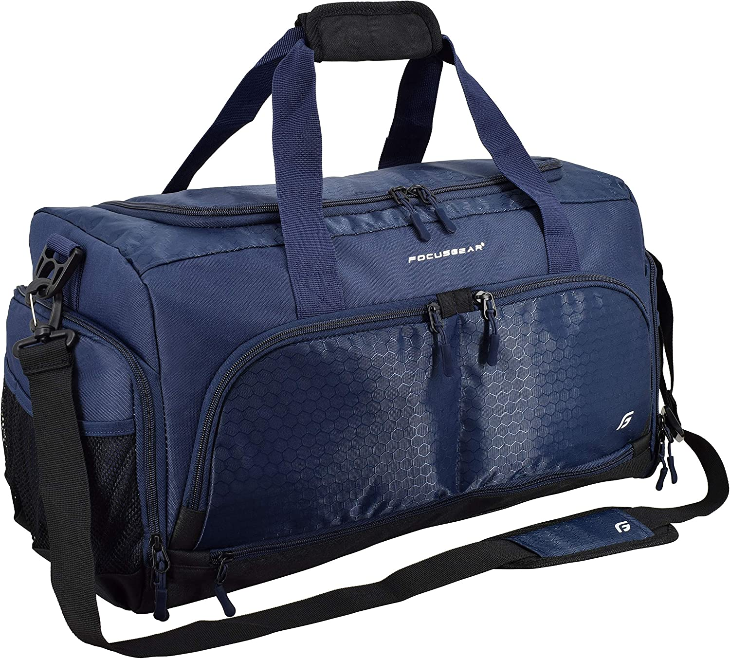 Ultimate Gym Bag 2.0: the Durable Crowdsource Designed Duffel Bag with 10 Optimal Compartments Including Water Resistant