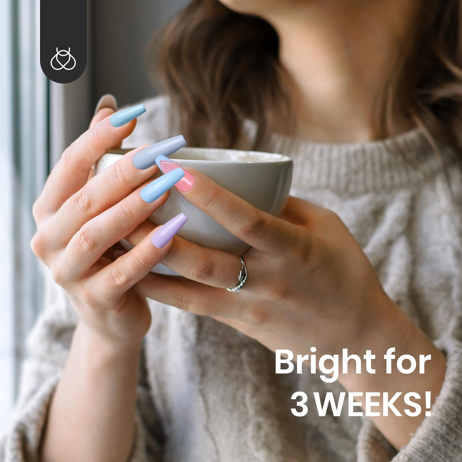 Beetles Gel Polish Gel Polish Nail Set 6 Colors Ultimate Morandi Nude Pink White Blue Gel Nail Polish 6 Colors Daydream Verses Collection Soak off Uv Diy Manicure Kit New Nail Trend for Women Girls image number 3