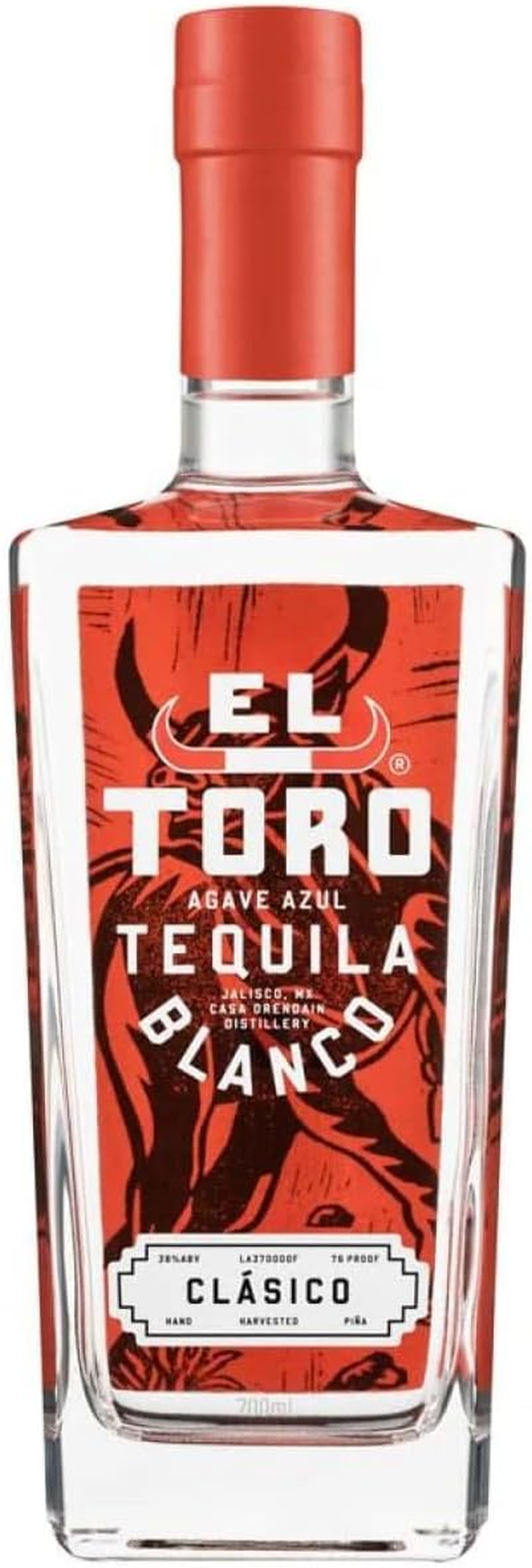 El Toro Tequila Blanco 700Ml