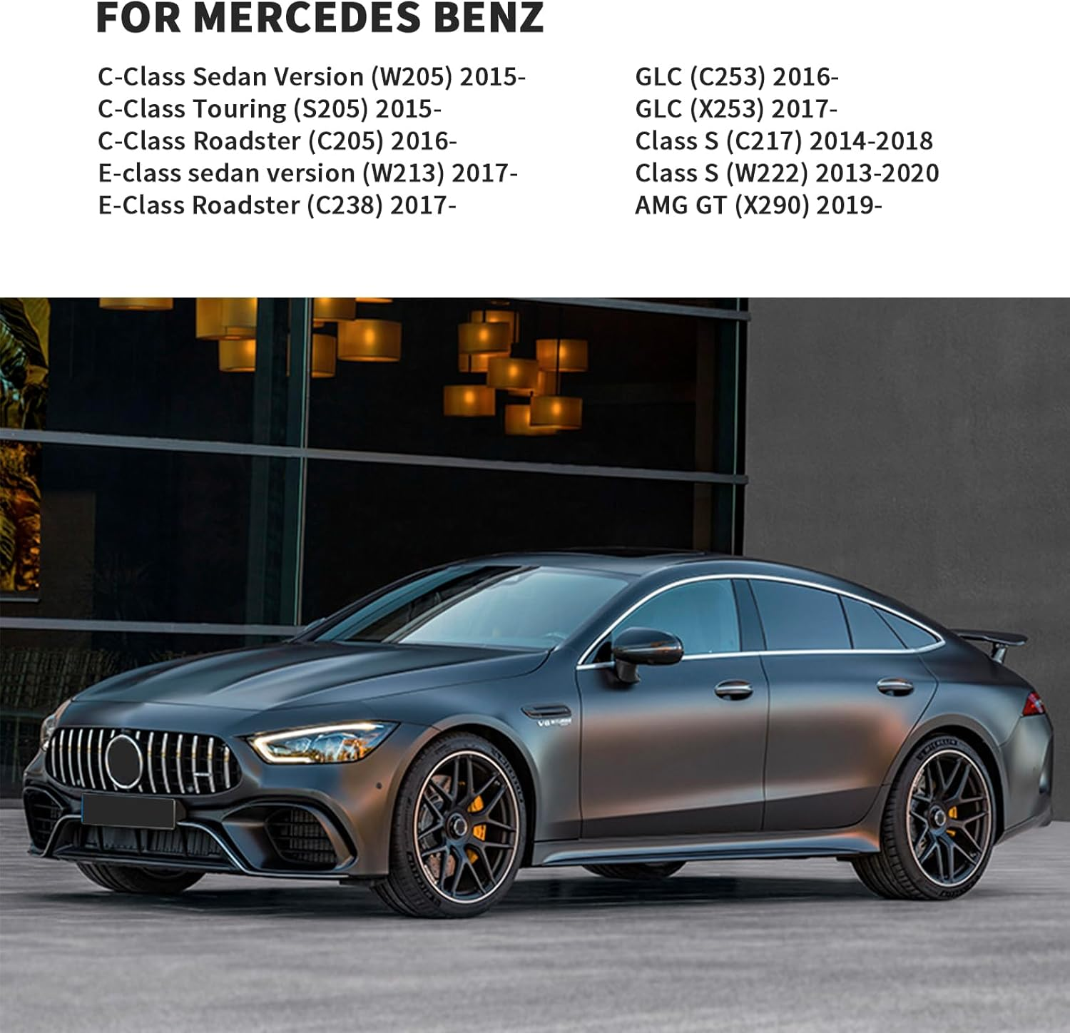 Voltage Converter Module Auxiliary Battery for A2059053414 for Mercedes-Benz C-Class image number 1