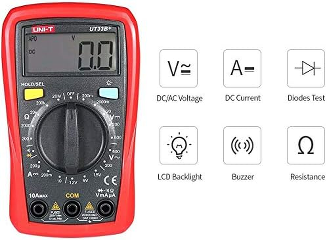 UT33B+ UNI-T Digital Multimeter image number 1