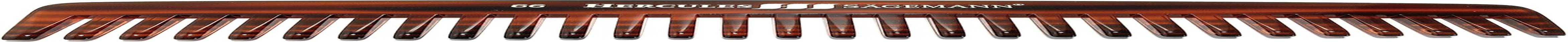 Hercules S&auml;gemann Cellon 66 Hair Styling Comb Handmade Approx. 18.5 Cm Coarse Teeth (66) image number 1