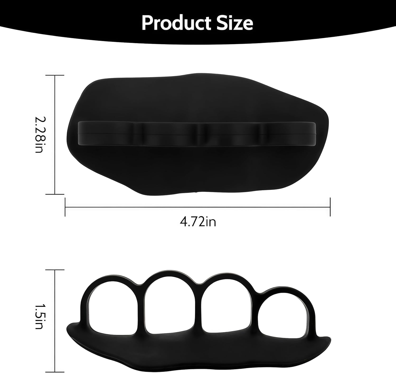 Anti-Slip Workout Grips: New Rubber Gym Grips Deadlifts Palm Protection Gloves for Weight Lifting, Dumbbell, Deadlift, Bar Pad Pull up Grippers, Gym Training and Exercise for Men Women - Red Pair image number 6