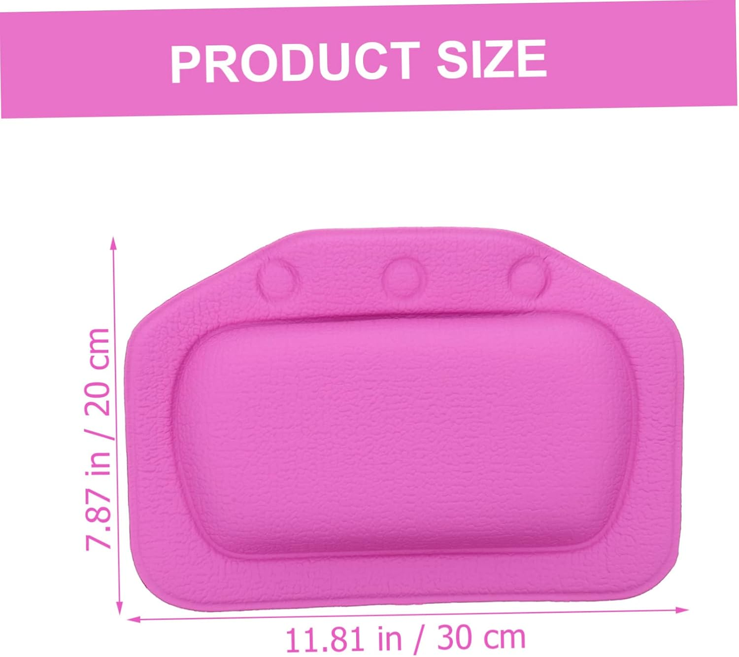 LOLIPPYY Full Bathtub Pillow for Comfortable Spa Pillow Bath Head Rest Accessory image number 5