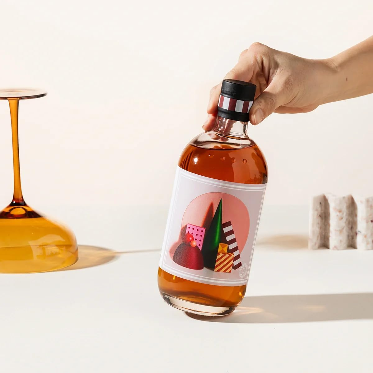 Gourmet Gin Christmas Hamper | Sleighing Steve Gift Hamper by Good Day People | Premium Holiday Hamper with Four Pillars Christmas Gin, Bahen & Co. Chocolate, Black Blaze Candle & Chocilo Christmas Pudding &ndash; Gift Box for Celebrations & Festive Occasions image number 3