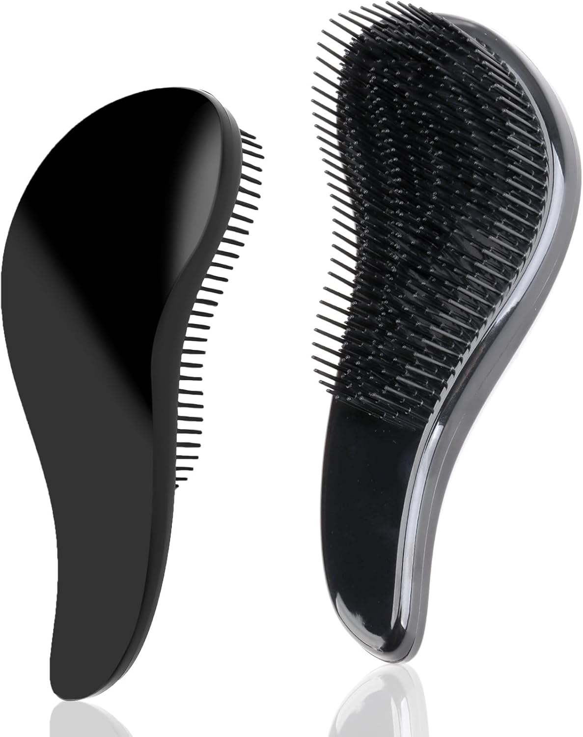 Detangler Brush, Professional Detangler Brush for Hair Detangling - Less Hair Loss, Painless Care for Healthy and Shiny Hair - Suitable for All Hair Types (Black) image number 5