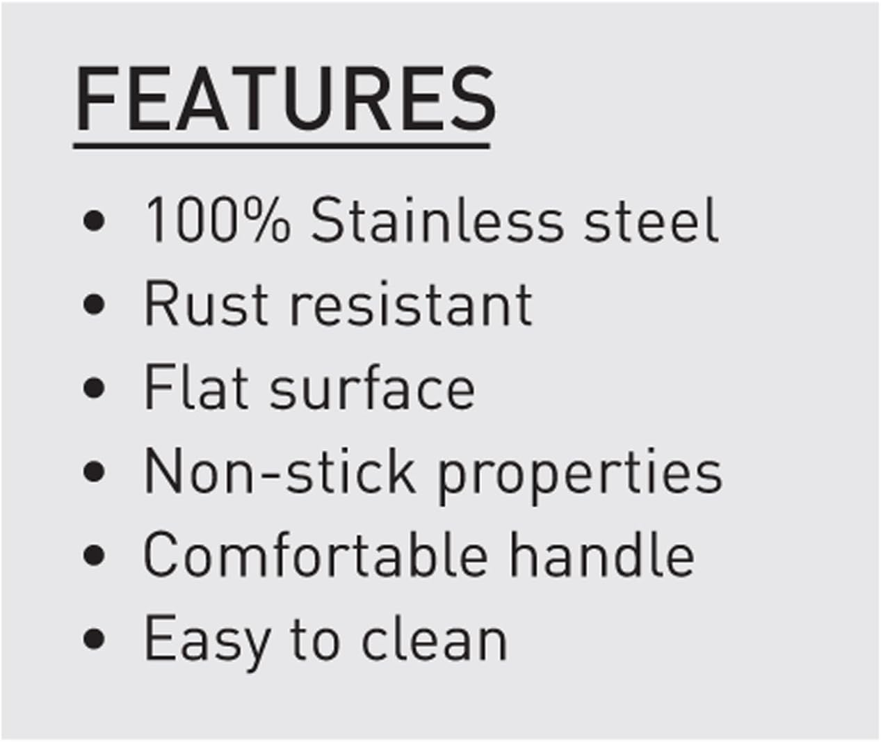 Avanti Stainless Steel round Burger Smasher