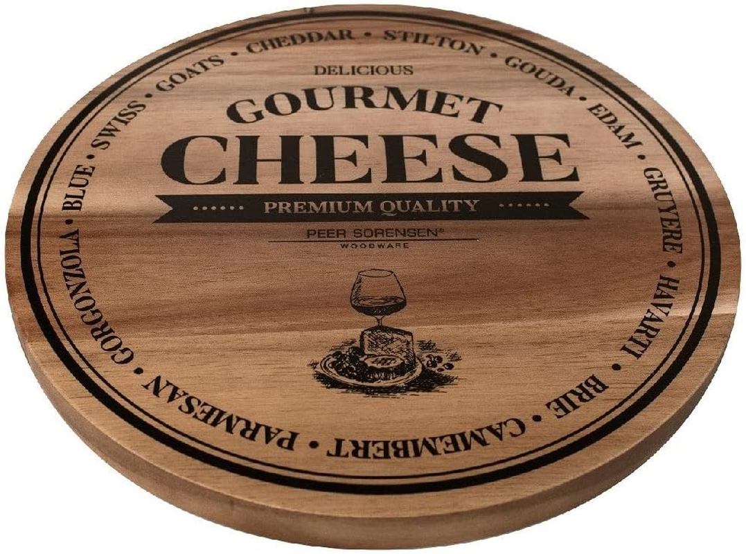 Peer Sorensen round Cheese/Serving Board, 28&Oslash; X 2 Cm, Acacia Wood image number 1