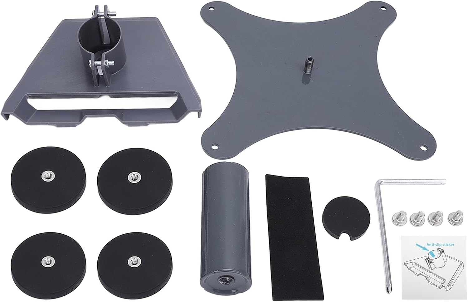 Magnetic Roof Mount for Gen 3, Stainless Steel Heavy Duty Satellite Mounting Kit image number 4